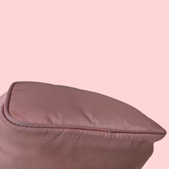 Prada Tessuto Sirio Nylon Mini Shoulder Bag Pink - Picture 7 of 13